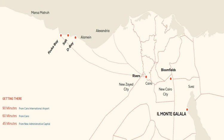 ابراج المونت جلالة العين السخنة موقع ابراج المونت جلالة