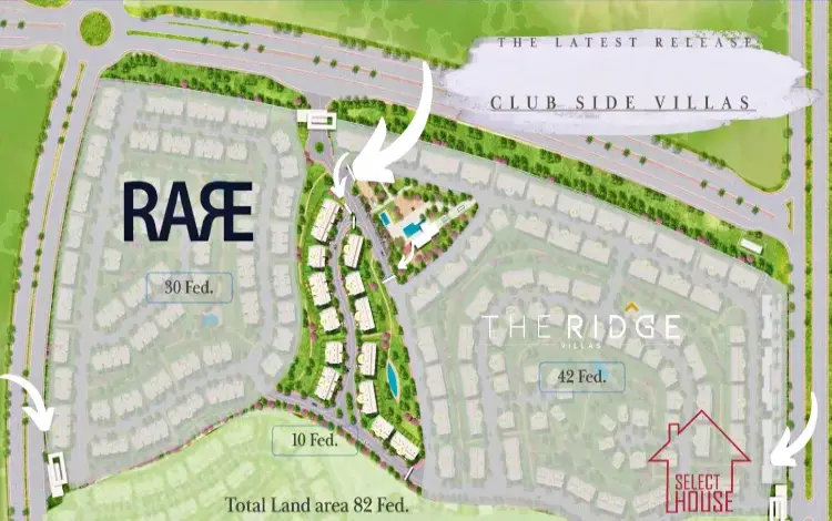 Rare Mostakbal City Rare Compound Mostakbal City master plan