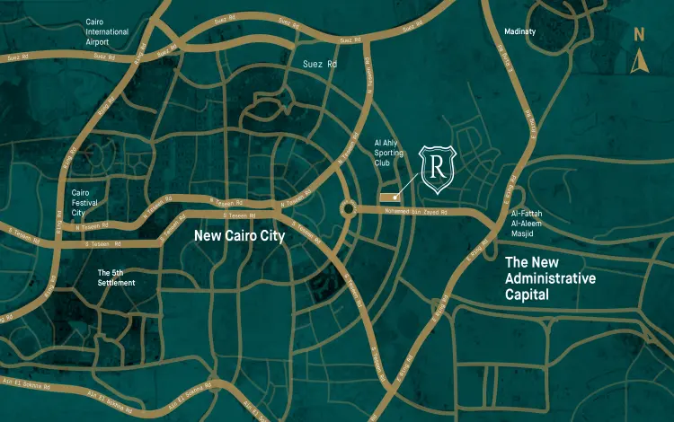 Regents Square New Cairo Regents Square Compound location