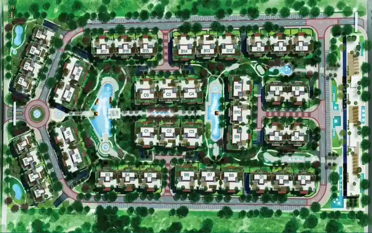 Regents Square Compound Regents Square New Cairo master plan