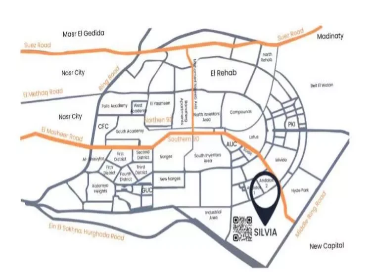 location Silva El Sheikh Zayed Compound