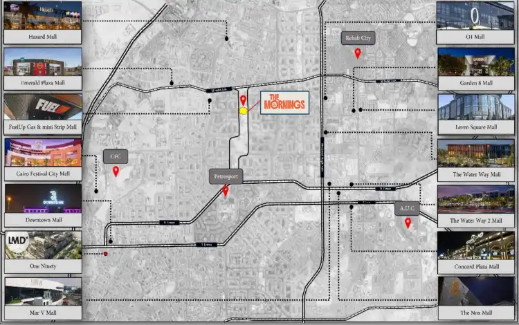 The Mornings New Cairo location