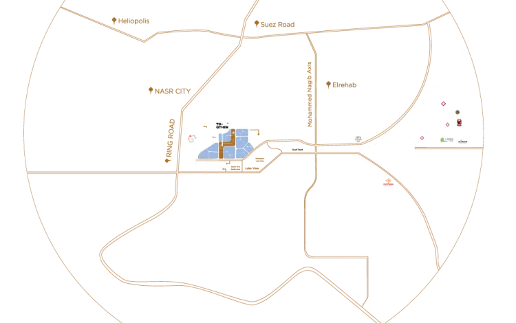 Together New Cairo Together compound location