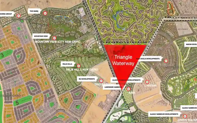 Triangle New Cairo Compound location