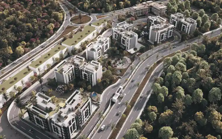 Palm East Compound palm east new cairo land space