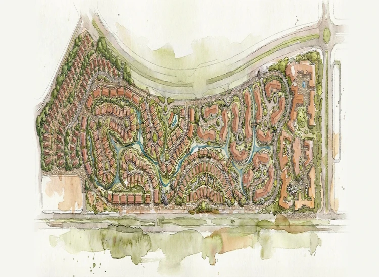 The 101 El Attal Mostakbal City master plan The 101 Mostakbal City